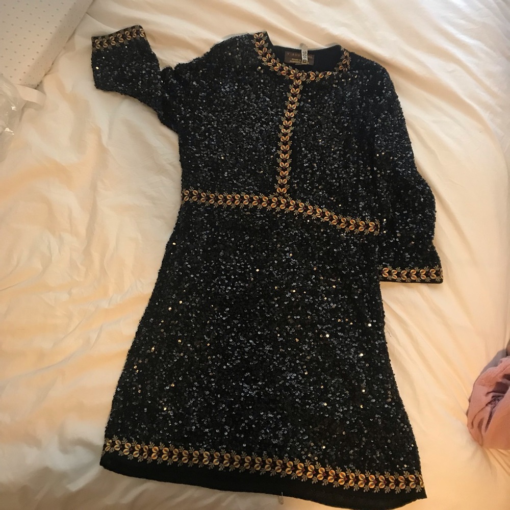 Anthropologie | VARUN BAHL Sequin Dress
